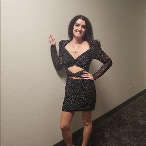 This NBD dress sold by revolve is the perfect dress for an event.